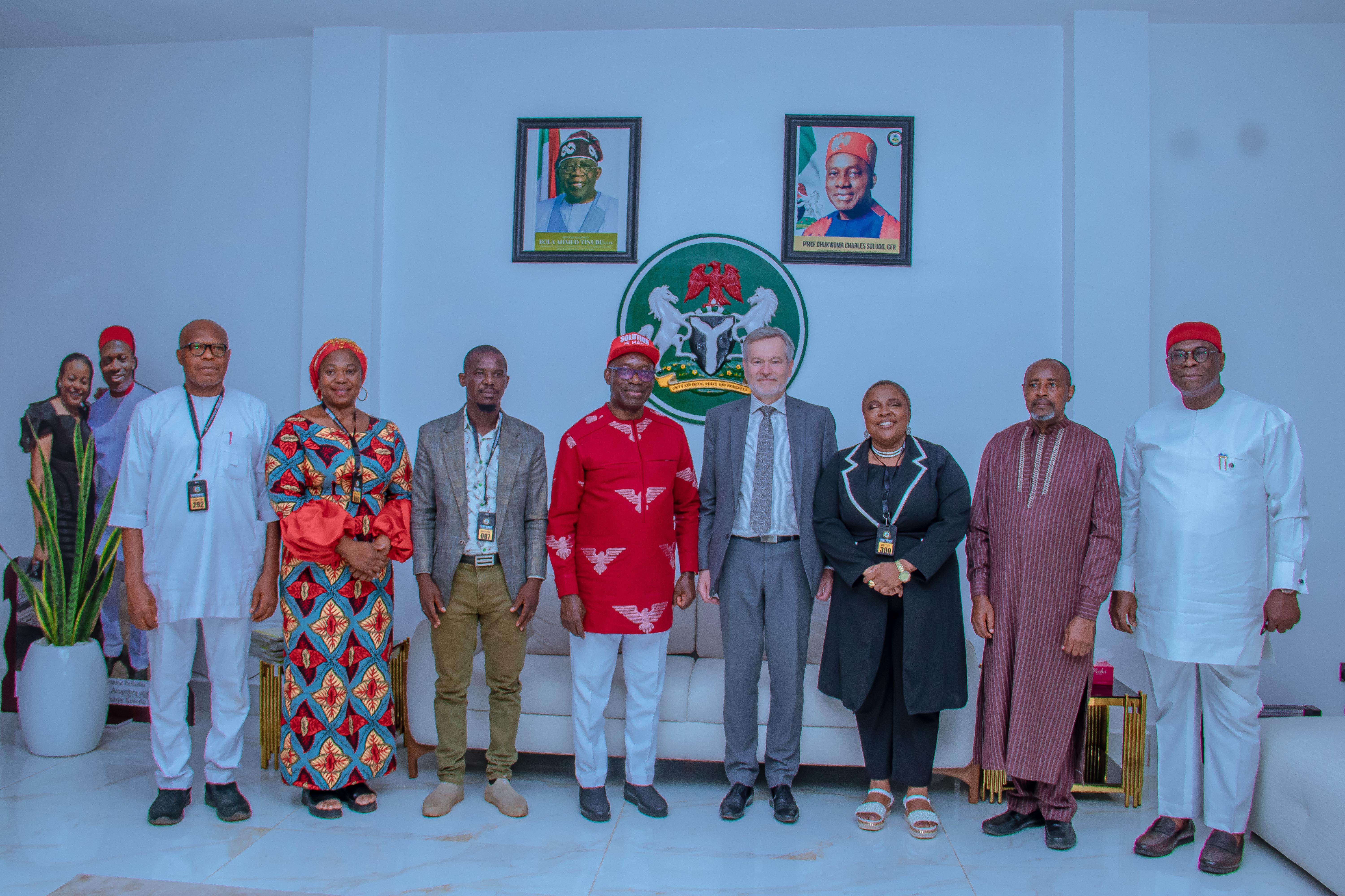 EU Ambassador to Nigeria Arrives Anambra Ahead of COOU Founder’s Day/4th Ojukwu Memorial Lecture .