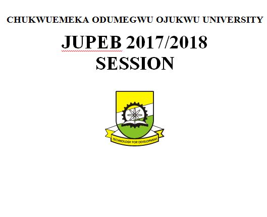 JUPEB programme for 2017/2018 session JUPEB programme for 2017/2018 session